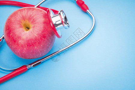 医疗保健和学听诊器红心符号健康保险世界卫生日概念捐款约定预防图片