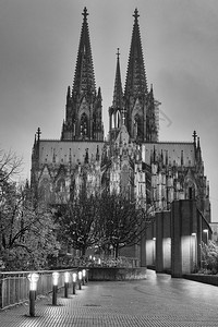 暮旅行上午清晨科隆大教堂德国欧洲纽约天图片