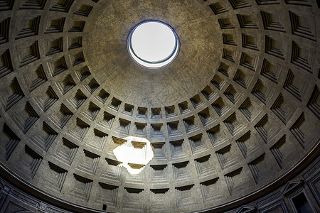 罗马万神殿穹顶内部宗教的眼建筑学图片