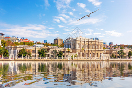 结构体景观土耳其伊斯坦布尔市美丽的多马巴赫切宫土耳其伊斯坦布尔市美丽的多马巴赫切宫地标图片