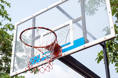 篮球投篮框目标高清图片素材