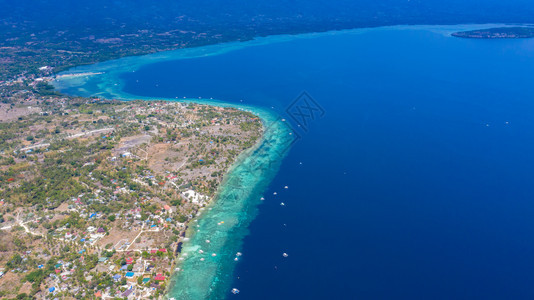 在菲律宾Cebu岛的一个小城镇Moalboal上Moalboal是一片深清洁的蓝大洋在菲律宾Cebu的Moalboal海域有许多图片