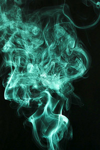 雪茄蒸汽绿色烟雾黑背景高清晰度照片青浓雾黑背景优质照片美的光辉面貌粒子图片