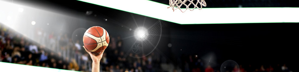 运动的胜利职业篮球比赛运动和竞争背景的全局赛马标注图片
