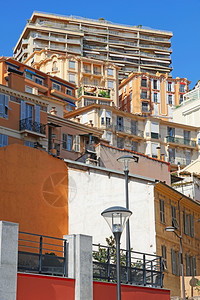 南部地中海法语摩纳哥公国的蒙特卡洛美容建筑图摩纳哥图片