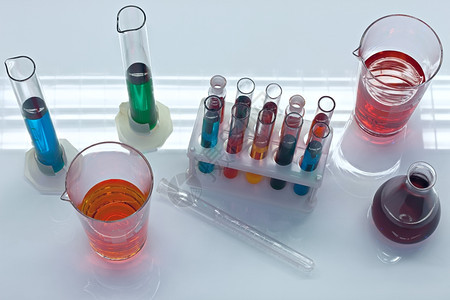 管子科学实验室装满色液的科技实验室玻璃软件准备在科学研究实验室进行化学一用于科研实验室的化学制药教育图片