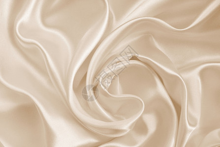 闪亮的白色平滑优雅金丝绸或可以用作婚礼背景在SepiatonedRetro风格中使用折痕图片