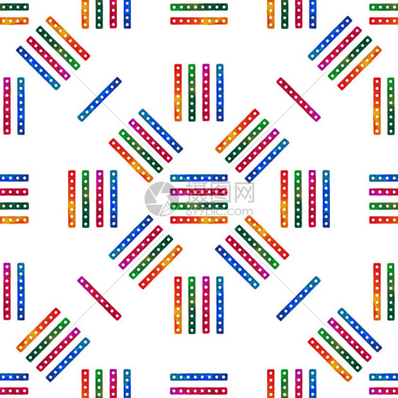 水彩画手绘几何无缝图案抽象现代风格的明亮纹理用于表面设计纺织品包装纸壁手机壳印刷品织物水彩手绘几何无缝图案抽象背景现代风格的表面图片