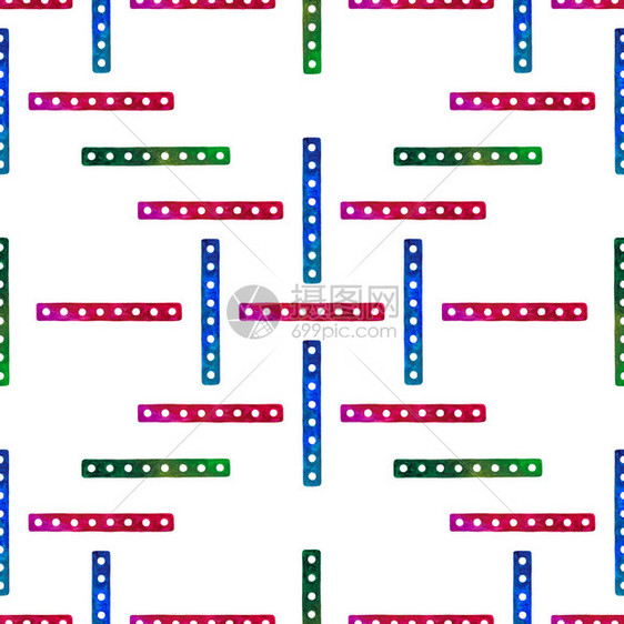 墙纸水彩手绘几何无缝图案抽象现代风格的明亮纹理用于表面设计纺织品包装纸壁手机壳印刷品织物水彩手绘几何无缝图案抽象背景现代风格的表图片
