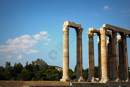 历史文化岩石希腊雅典的奥林匹亚宙斯古庙希腊雅典的奥林匹亚宙斯古庙图片