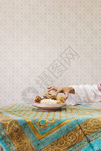 烹饪高分辨率照片手拍阿拉伯面粉高质量照片品ACN9WGIWP5美食自制图片