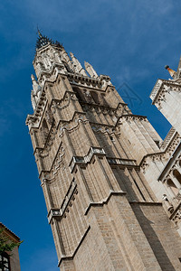 托莱多西班牙大教堂莫名其妙的城市托莱多哥特式大教堂建筑旅游的著名图片