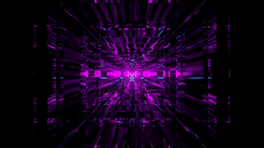 充满活力的无尽循环方形紫色隧道4kuhd3d插图背景黑暗入口变压器航天飞机插图背景技术正方形魅力图片