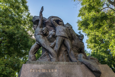 纪念馆支持的过去乌克兰敖德萨08231战舰波将金号水手纪念碑他们支持1905年敖德萨战舰波将金号水手纪念碑的工人起义图片