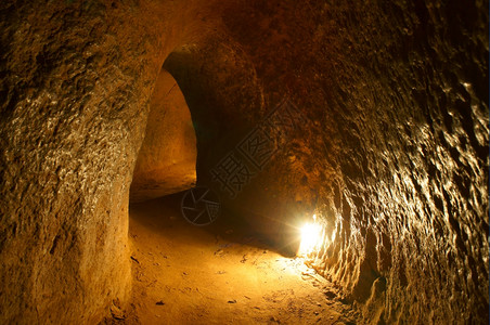 豪CuChi隧道越南战争中有历史闻名的地方挖掘下土以生存现在越南遗产目的地在胡志明市山口越南语老的图片