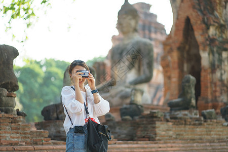 旅行亚洲泰国古老城镇世界遗产市Ayutthaya王国PhraNakhonSiAyutthaya泰国阿尤塔亚群岛结石图片