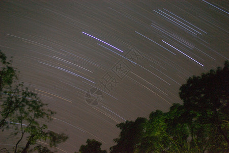 星号轨迹泰国污染科学图片