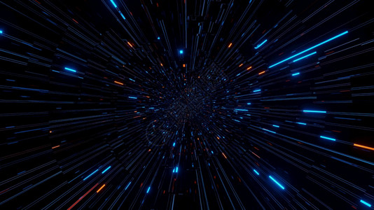技术具有电气化线路径的太空时代黑洞4kuhd3d插图背景AdvanceDashLightCyberSpaceShaft插图背景黑图片