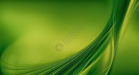 形象的绿色设计背景摘要有平滑的宽线条反射复兴背景图片
