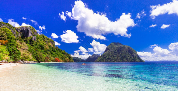 放松菲律宾帕拉万岛的Elnido岛购物观望自然孤独美丽的图片
