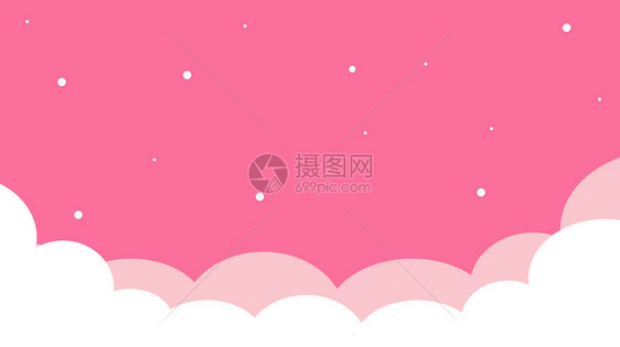 天空婚礼卡片儿童幼园和的软梯度糊式卡通图形概念或演示文稿6103图片