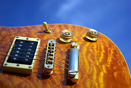 皮洛金吉他身体字符串摇滚乐声学背景图片