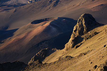 Haleakala国家公园 夏威夷毛伊岛观光岩石旅行水平陨石熔岩火山风景休眠编队图片