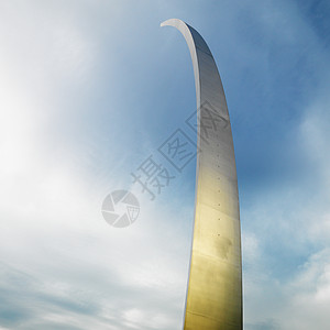 空军纪念尖塔低角度对象军事纪念碑正方形照片工程建筑学不锈钢纪念碑图片