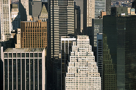曼哈顿大楼照片风光建筑学景观城市水平旅行摩天大楼高角度旅游图片