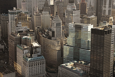 纽约市建筑鸟瞰图照片旅行景观高角度摩天大楼建筑物水平建筑学图片