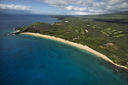 夏威夷海岸支撑悬崖假期风景视图火山沿海旅行海滩海洋图片