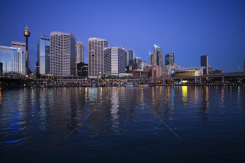 澳洲亲爱的港湾旅行照片假期风景港口蓝色进口水路建筑城市图片