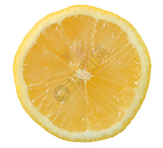 柠檬切片宏观黄色水果果汁背景图片