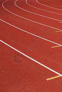 曲线白色跑步火车红色金子场地古铜色竞争勋章竞赛背景图片