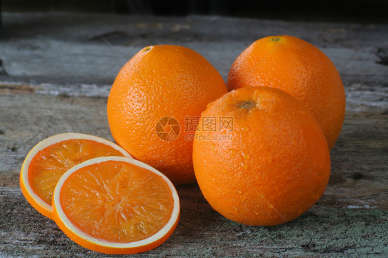新鲜橙子饮食食物健康水果小吃品味甜点早餐水滴午餐图片