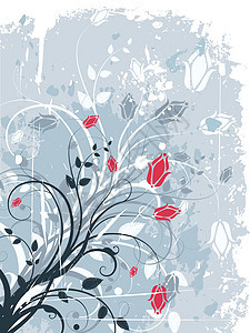 Florol 抽象背景摘要背景框架插图艺术家装饰植物创造力漩涡曲线装饰品边界背景图片