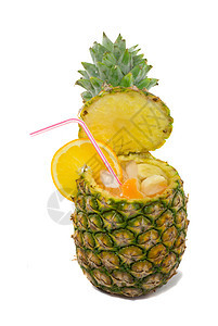 鸡尾酒加菠萝作为杯2图片