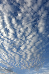 云卷云气象天空蓝色风景白色精神棉布环境幸福图片