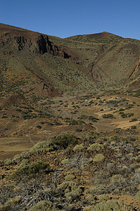 陆地编队顶峰地形蓝色全景天空沙漠水分土地地质学图片