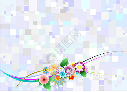 贺卡红色生日新娘花朵紫色化妆品蓝色卡片丝带阴影图片