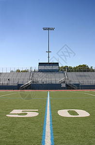 50足球场数字院子娱乐内衬足球白色草皮场地运动体育场图片