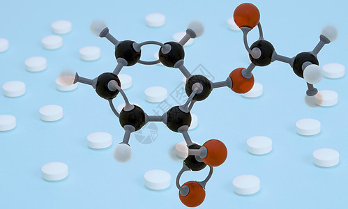 阿司匹林的分子结构图片