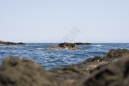 地中海沿岸地区假期岩石喘息废墟洪水利润陷阱石头支撑图片