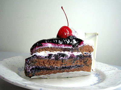 蛋糕奶油状生日甜点食物巧克力背景图片