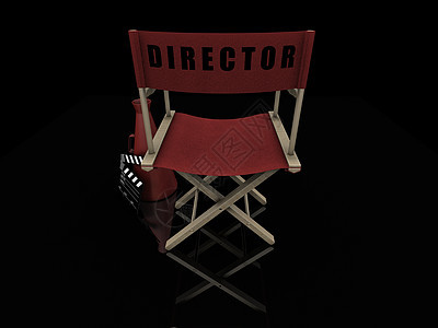 电影项目座位插图概念椅子图片