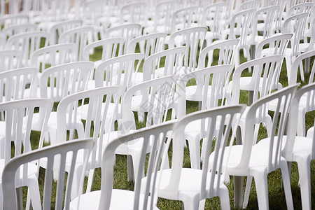 观众席娱乐音乐会派对婚姻草地服务椅子团体组织地平线背景图片