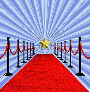 红地毯红色娱乐仪式入口红地毯插图展示剧院庆典电影图片