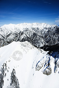 科罗拉多州的雪山景观风景乡村天线照片山脉天空图片