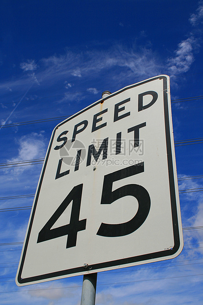 速度限制路标标志发动机车道白色交通警告法律汽车驾驶安全街道图片