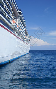 海上游轮客船热带旅游蓝天奢华气候邮轮工业假期旅行图片